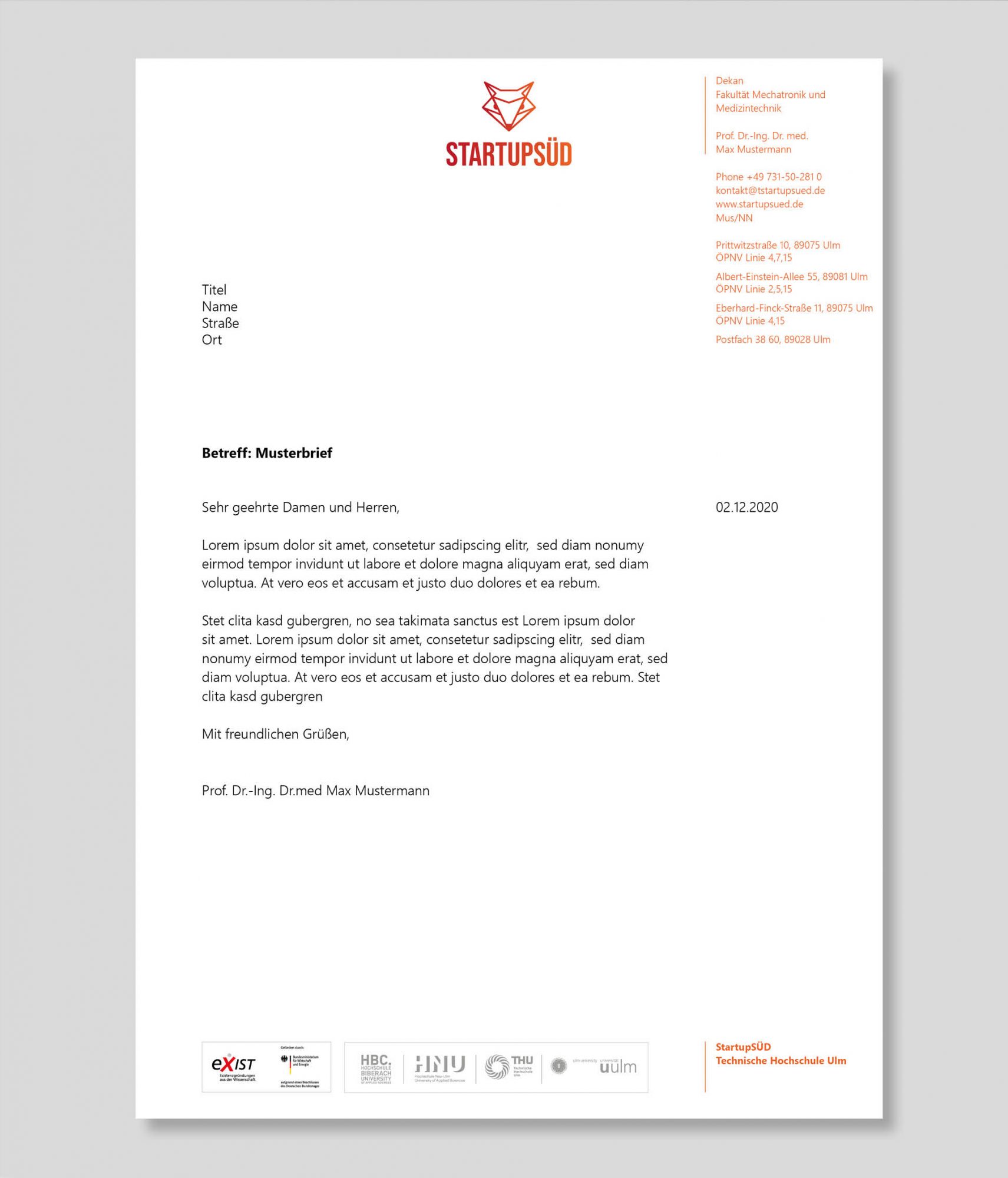briefbogen startup su╠êd 4